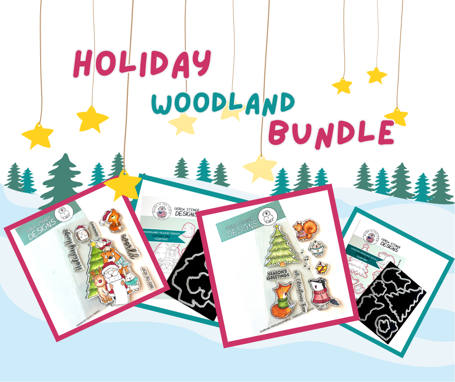 Woodland Holiday Bundle: Stamps & Dies