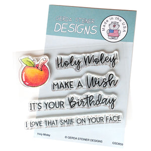 Holy Moley - 3x4 Clear Stamp Set