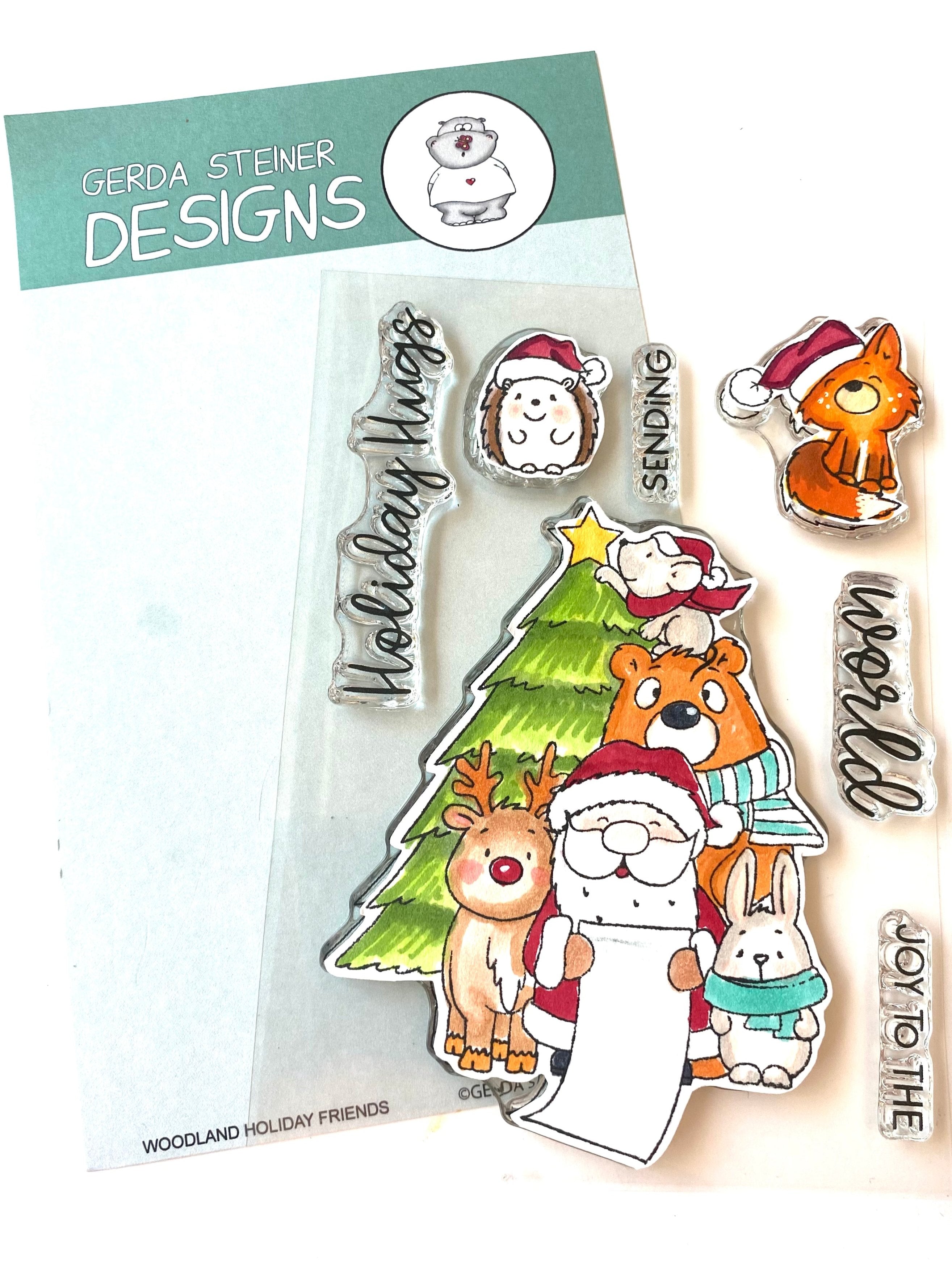 Woodland Holiday Bundle: Stamps & Dies