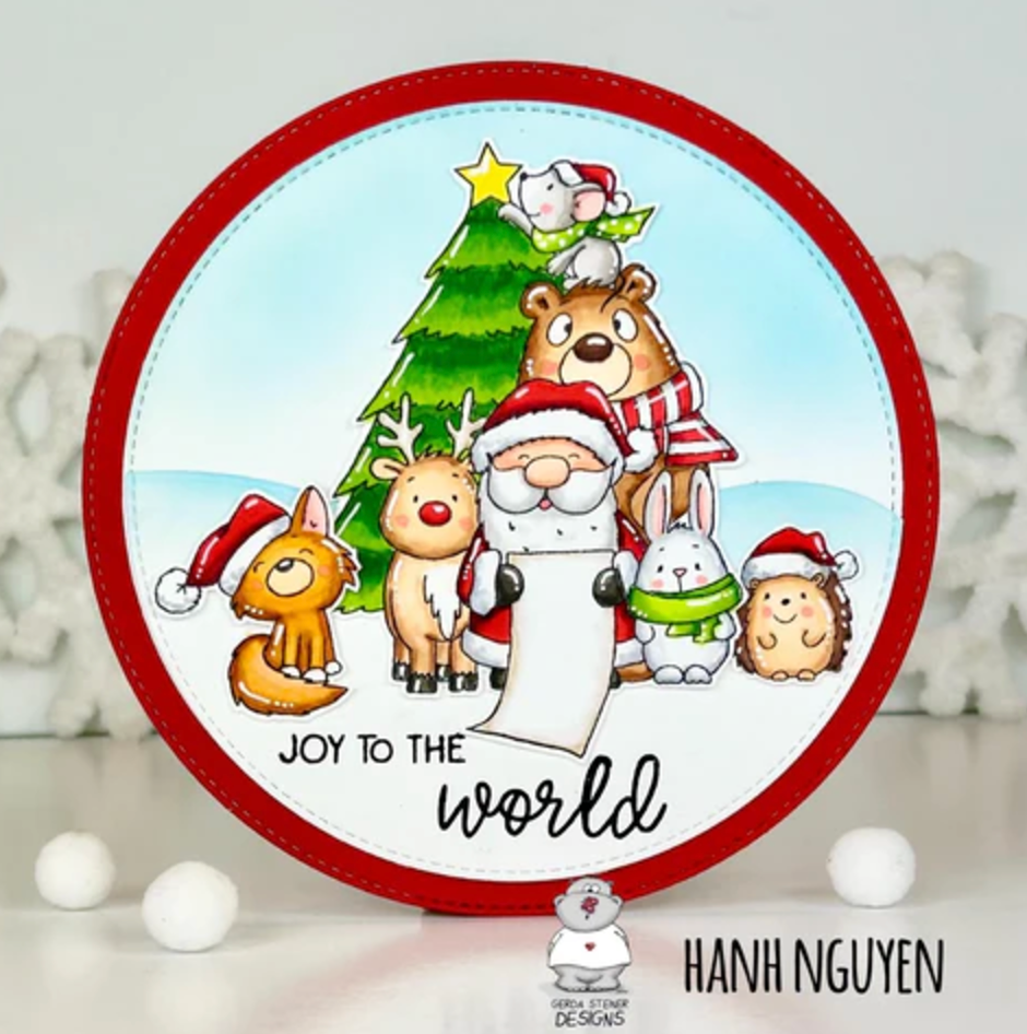 Woodland Holiday Bundle: Stamps & Dies