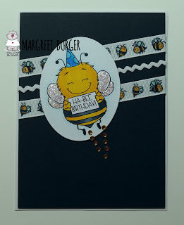 Ha-Bee Birthday Card by Margreet
