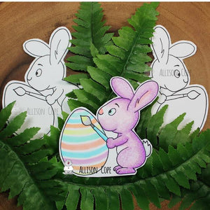 Cute Bunny Magnets ~ Perfect Project for Kids!