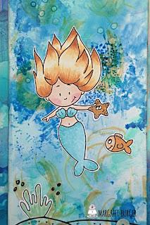 Mermaid Card by Margreet