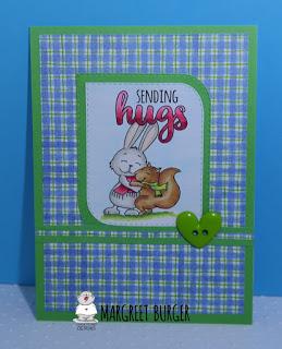 Sending hugs Card by Margreet - Free Digital Stamp