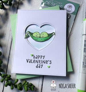 None-traditional Valentine's Day card by Noga Shefer
