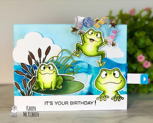Interactive Birthday Frogs  *Video*