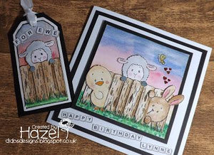 Easter Lambs Tag and Card...
