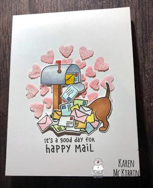 Puppy Mail for You - Sweet card by Karen