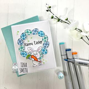 Easter Cards, Bunny and Carrot, Eggs, DIY