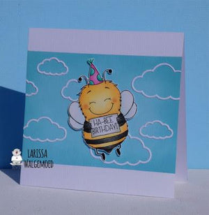Ha-bee birthday! - Larissa (Digital stamp)