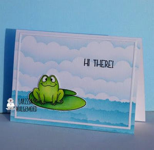 Frogs (clear stamps) - Larissa