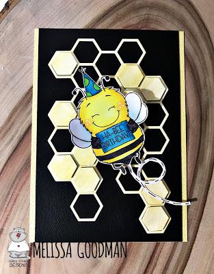 Birthday Bee by Mellissa