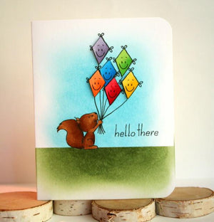 Rainbow Kite Card featuring Happy Fall