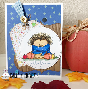 Hedgehog Friend Card