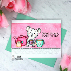 Sending You Some Positivi-'Tea' - Sweet card by Cathy