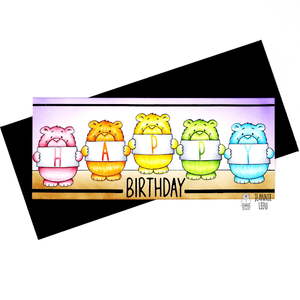 Hello Sunshine - Rainbow Bears Card bye Jennie