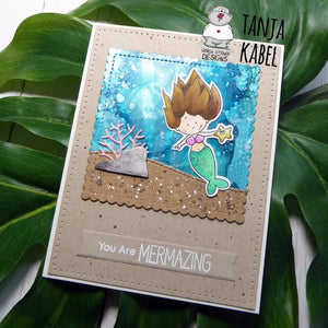 You are mermazing! Beautiful Mermaid Card by Tanja