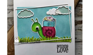 Snail Mail - Sending Love - Card by Melissa