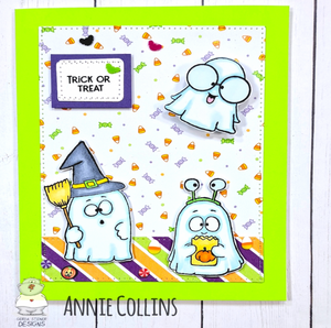Trick Or Treat Interactive Card with Annie Collins