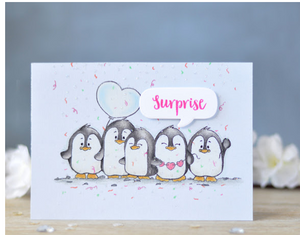 Guest Designer - Copic Markers v's Prismacolor Penguins (Video)!