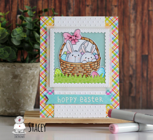 Hoppy Easter Card with Stacey