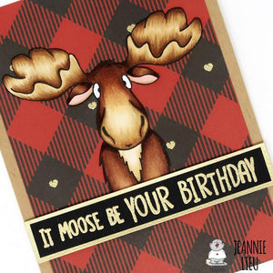 Moose Friend - Masculine Birthday Card