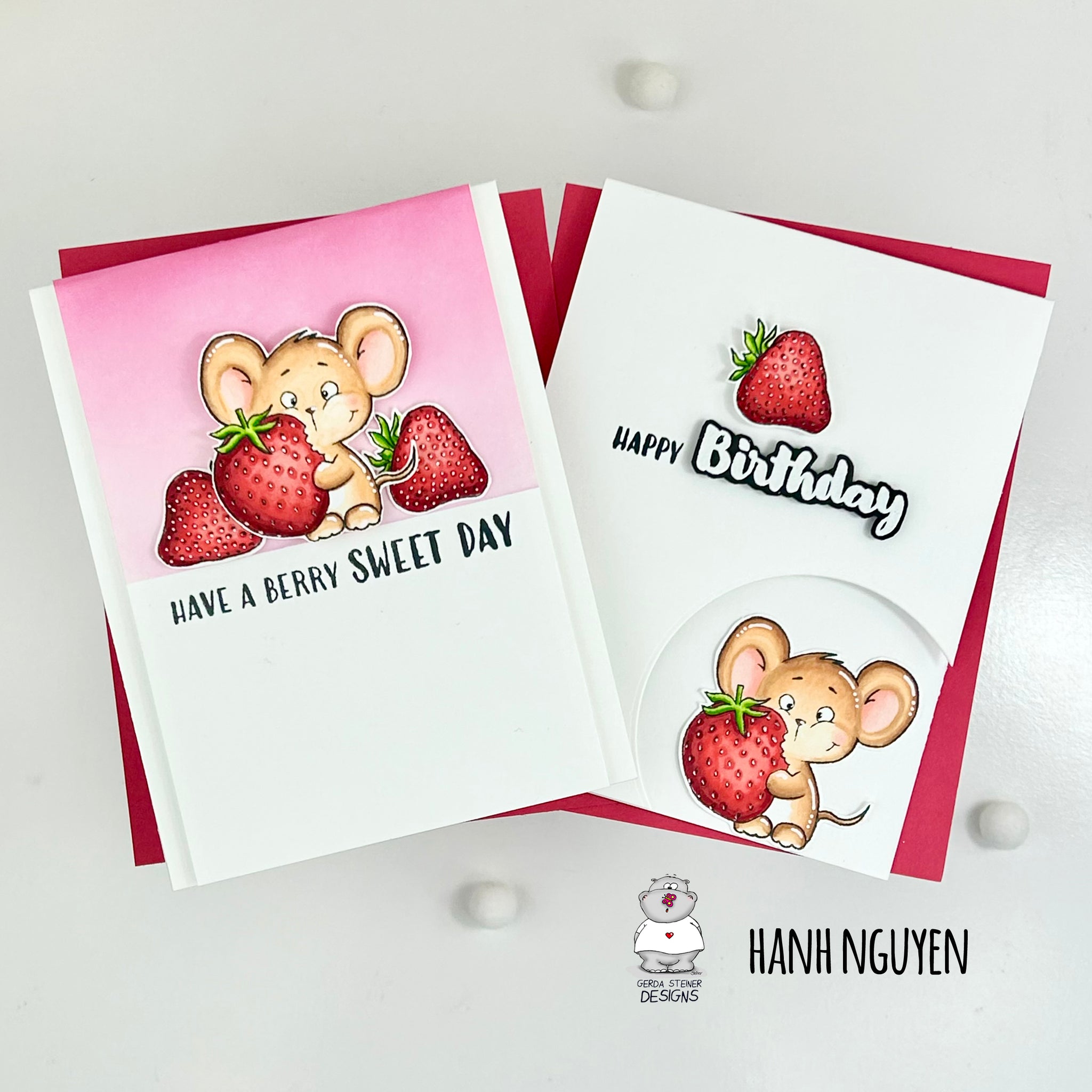 Berry Sweet Cards by Hanh