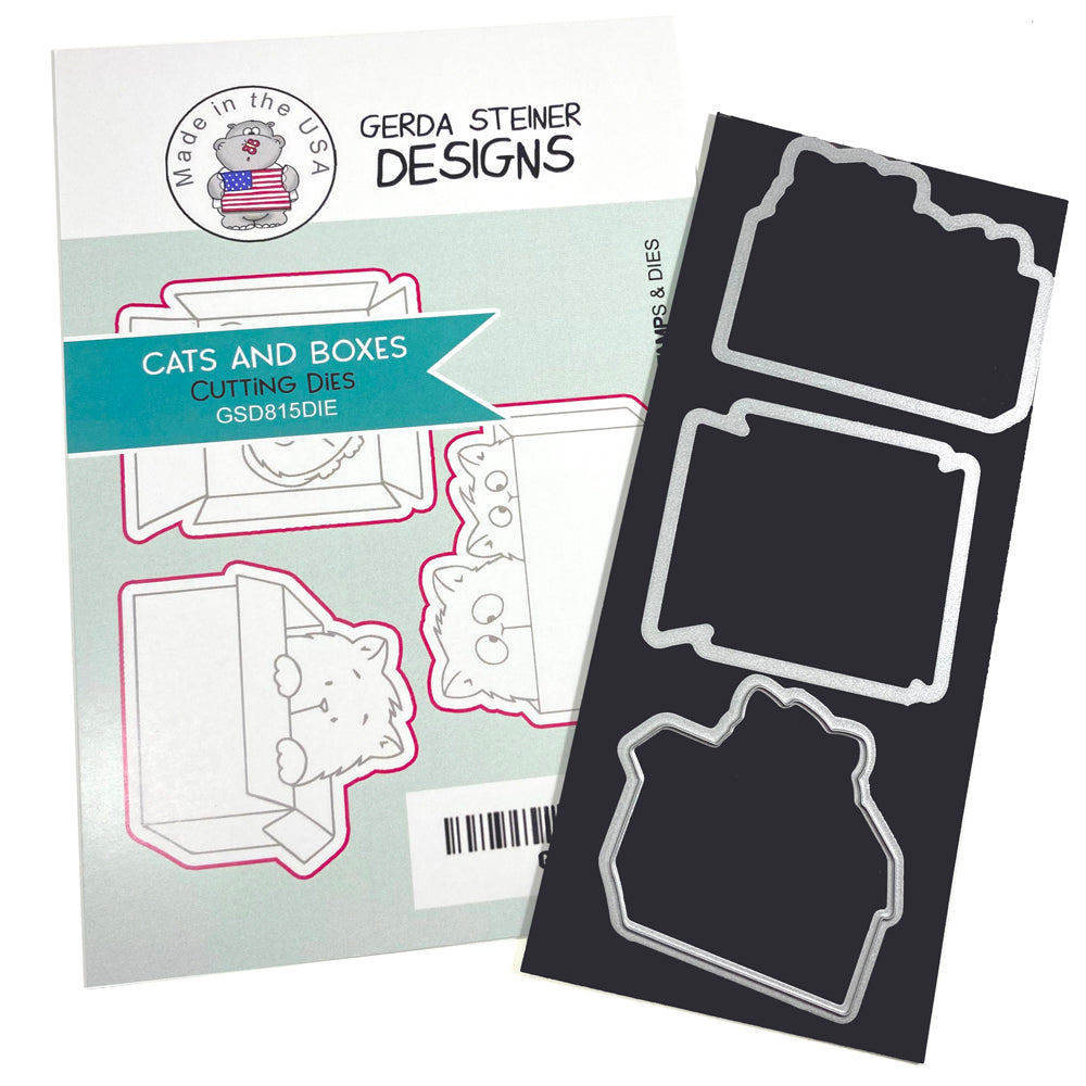 Cats and Boxes - Coordinating Dies