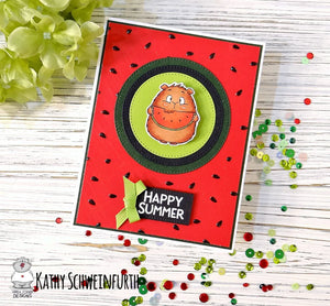 Melon Muncher - 2x3 Clear Stamp Set