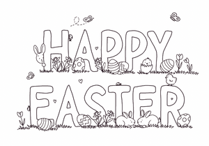 Happy Easter Printable