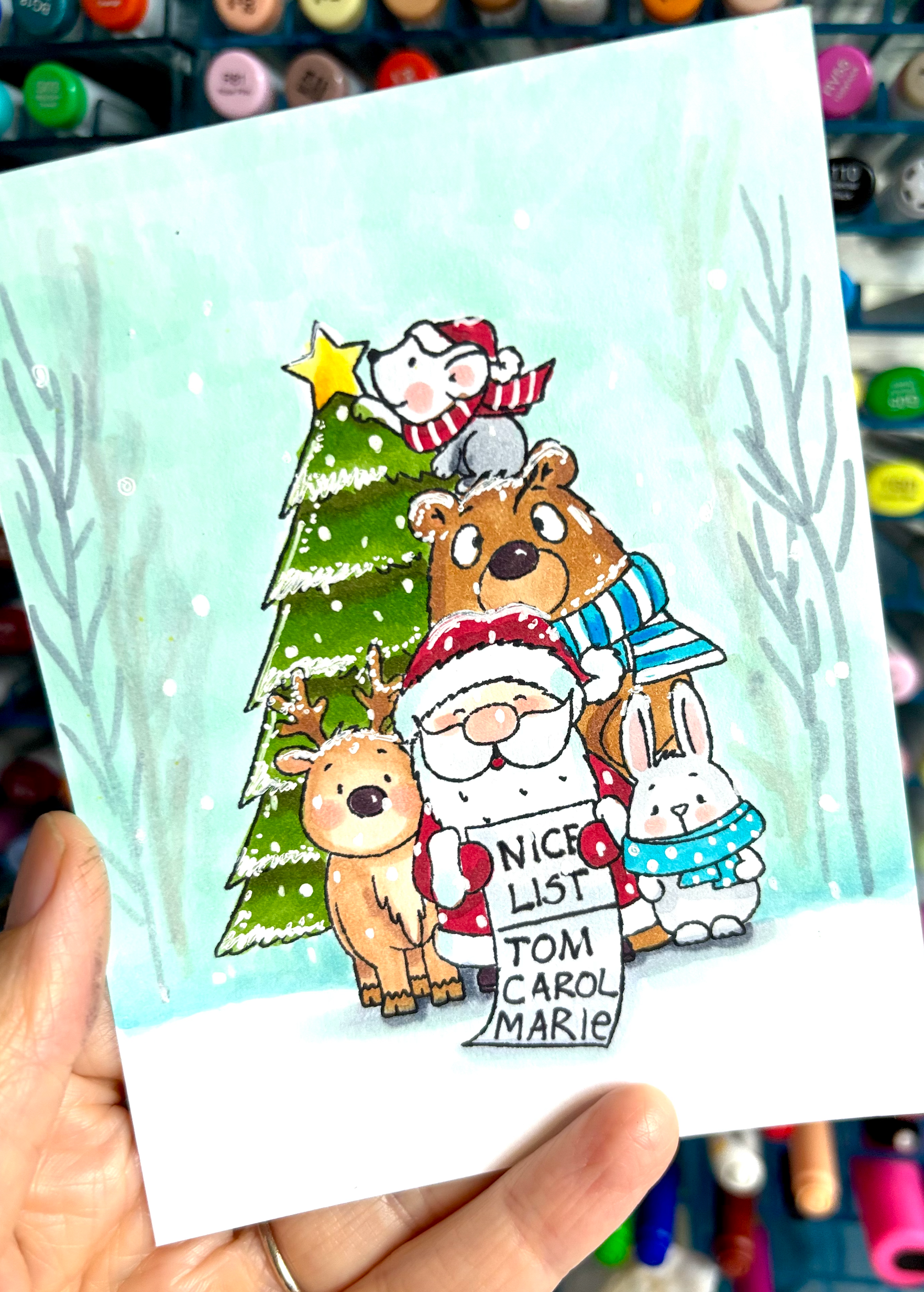Woodland Holiday Bundle: Stamps & Dies