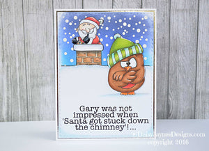 Up On the Housetop 4x6 Clear Stamp Set - Clearstamps - Clear Stamps - Cardmaking- Ideas- papercrafting- handmade - cards-  Papercrafts - Gerda Steiner Designs