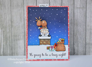 Up On the Housetop 4x6 Clear Stamp Set - Clearstamps - Clear Stamps - Cardmaking- Ideas- papercrafting- handmade - cards-  Papercrafts - Gerda Steiner Designs