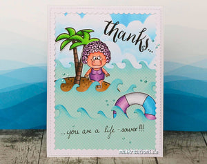Pool Piggies 4x6 Clear Stamp Set - Clearstamps - Clear Stamps - Cardmaking- Ideas- papercrafting- handmade - cards-  Papercrafts - Gerda Steiner Designs