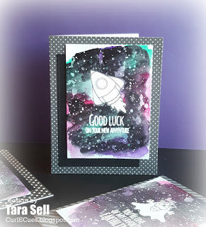Blast Off 4x6 Clear Stamp Set - Clearstamps - Clear Stamps - Cardmaking- Ideas- papercrafting- handmade - cards-  Papercrafts - Gerda Steiner Designs