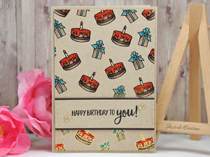 Party Animals 4x6 Clear Stamp Set - Clearstamps - Clear Stamps - Cardmaking- Ideas- papercrafting- handmade - cards-  Papercrafts - Gerda Steiner Designs