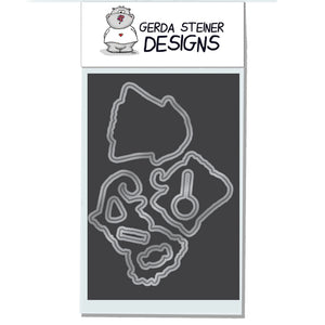 Where is the Candy? 4x6 Die Set - Clearstamps - Clear Stamps - Cardmaking- Ideas- papercrafting- handmade - cards-  Papercrafts - Gerda Steiner Designs