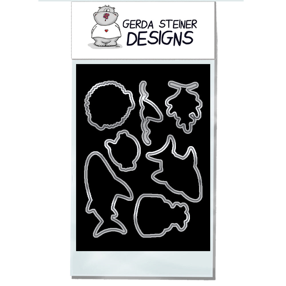 Big Bite 4x6 Die Set - Clearstamps - Clear Stamps - Cardmaking- Ideas- papercrafting- handmade - cards-  Papercrafts - Gerda Steiner Designs