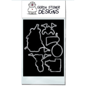 Birthday Bear Die Set - GSD732DIE