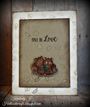Fall in Love 4x6 Clear Stamp Set - Clearstamps - Clear Stamps - Cardmaking- Ideas- papercrafting- handmade - cards-  Papercrafts - Gerda Steiner Designs