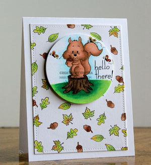 Happy Fall 4x6 Clear Stamp Set - Clearstamps - Clear Stamps - Cardmaking- Ideas- papercrafting- handmade - cards-  Papercrafts - Gerda Steiner Designs