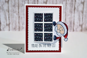 Peeking Friends 4x6 Clear Stamp Set - Clearstamps - Clear Stamps - Cardmaking- Ideas- papercrafting- handmade - cards-  Papercrafts - Gerda Steiner Designs