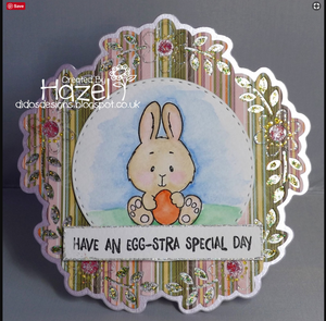 Peeking Easter Friends 4x6 Clear Stamp Set - Clearstamps - Clear Stamps - Cardmaking- Ideas- papercrafting- handmade - cards-  Papercrafts - Gerda Steiner Designs