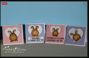 Hoppiness 4x6 Clear Stamp Set - Clearstamps - Clear Stamps - Cardmaking- Ideas- papercrafting- handmade - cards-  Papercrafts - Gerda Steiner Designs