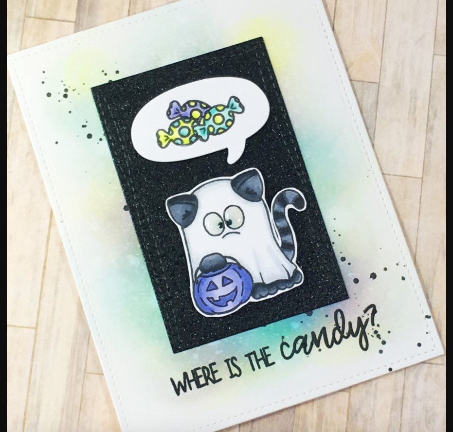 Where is the Candy? 4x6 Clear Stamp Set - Clearstamps - Clear Stamps - Cardmaking- Ideas- papercrafting- handmade - cards-  Papercrafts - Gerda Steiner Designs
