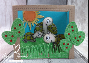 Turtley Great 4x6 Clear Stamp Set - Clearstamps - Clear Stamps - Cardmaking- Ideas- papercrafting- handmade - cards-  Papercrafts - Gerda Steiner Designs