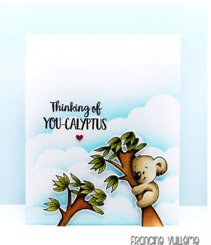 You're Koalafied 4x6 Clear Stamp Set - Clearstamps - Clear Stamps - Cardmaking- Ideas- papercrafting- handmade - cards-  Papercrafts - Gerda Steiner Designs