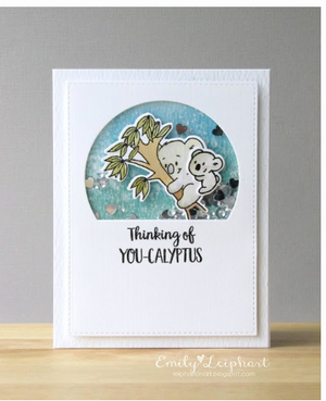 You're Koalafied 4x6 Clear Stamp Set - Clearstamps - Clear Stamps - Cardmaking- Ideas- papercrafting- handmade - cards-  Papercrafts - Gerda Steiner Designs