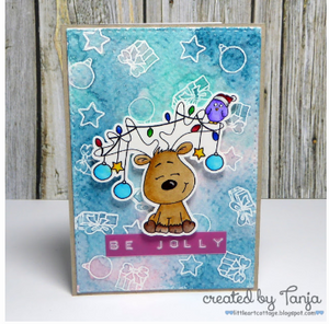 Little Reindeer 3x4 Clear Stamp Set - Clearstamps - Clear Stamps - Cardmaking- Ideas- papercrafting- handmade - cards-  Papercrafts - Gerda Steiner Designs