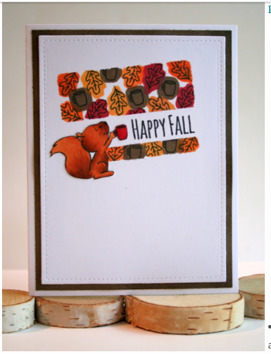 Happy Fall 4x6 Clear Stamp Set - Clearstamps - Clear Stamps - Cardmaking- Ideas- papercrafting- handmade - cards-  Papercrafts - Gerda Steiner Designs